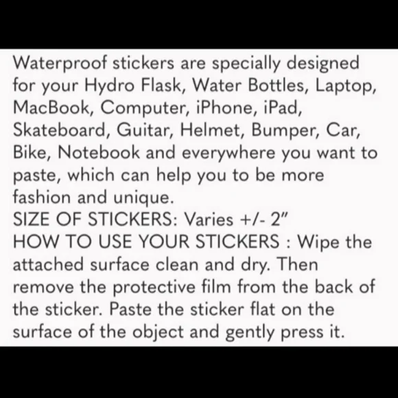 10/$10 GAME OF THRONES waterproof Sticker - Picture 3 of 7